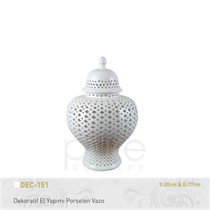 Pure ConceptDekoratif El Yapımı Porselen Küp Y30xg17