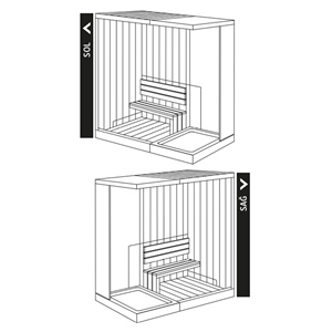 100x220 İngo Sauna ve Kompakt Kabin